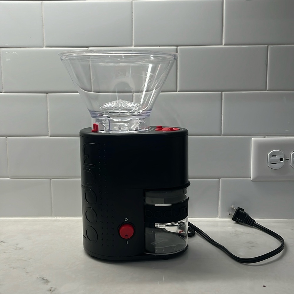 Bodum electric coffee grinder